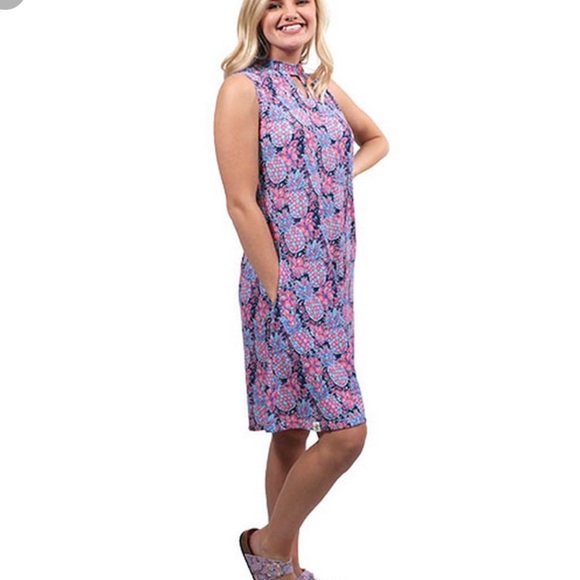 cotton crepe dress